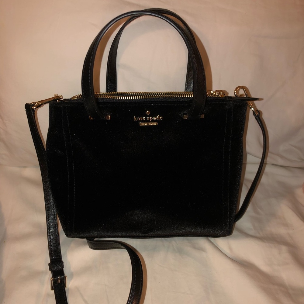 Kate Spade Suede/Velvet Purse